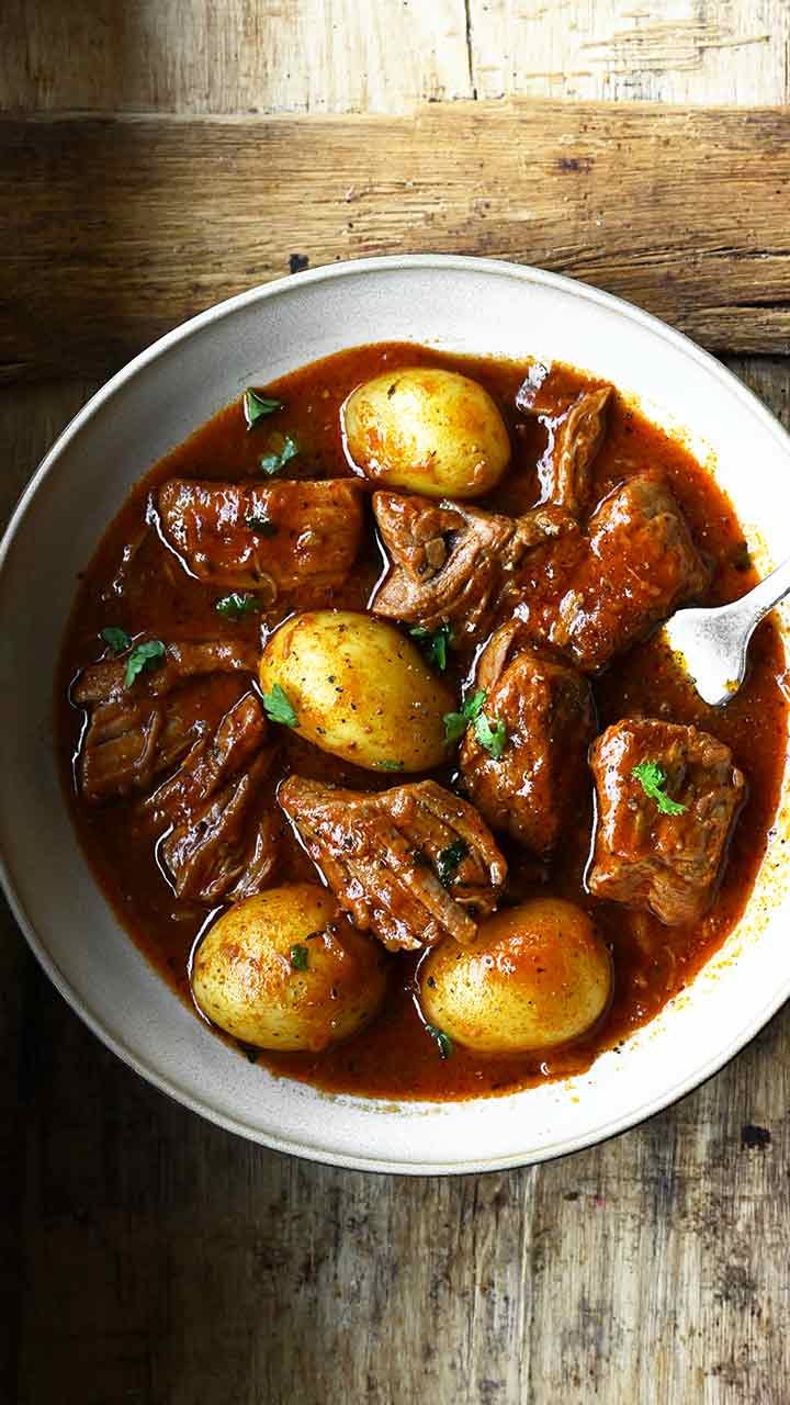 easy beef and potato stew