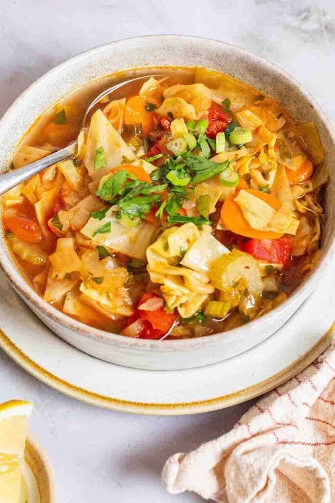 Easy cabbage soup homemade