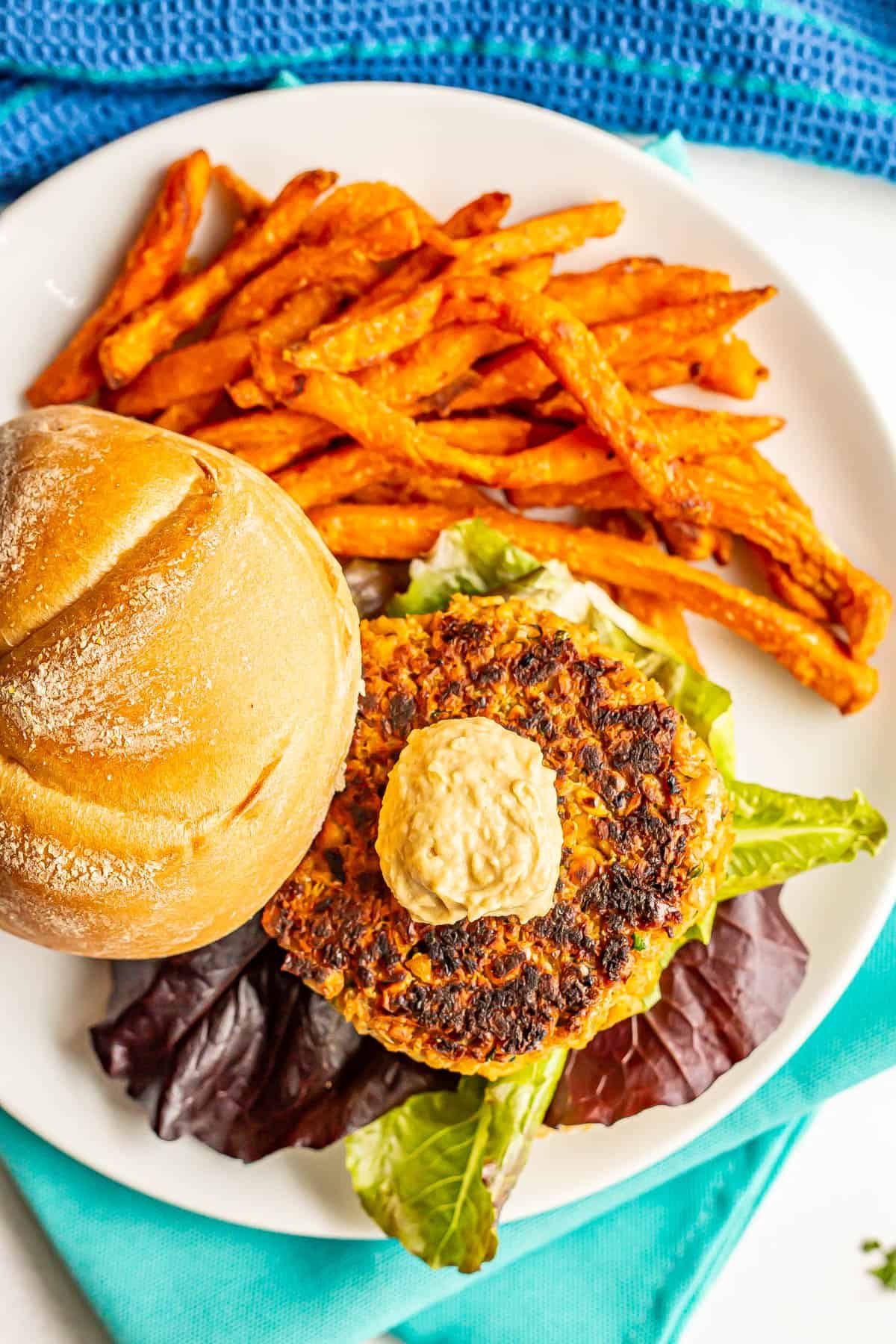 Flavorful Chickpea Burger: All Magic