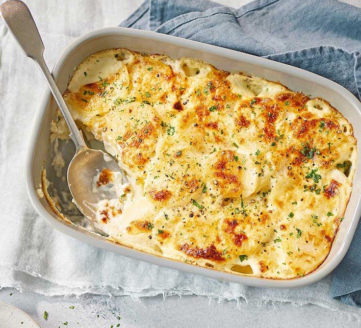 Easy Vegan Potato Gratin