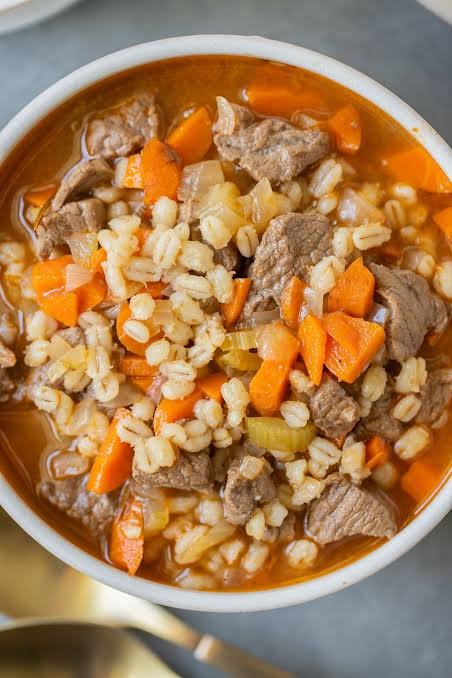 Best Ever Instant Pot Beef Barley Soup